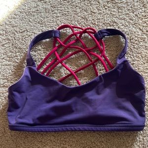 Lululemon wild and free bra